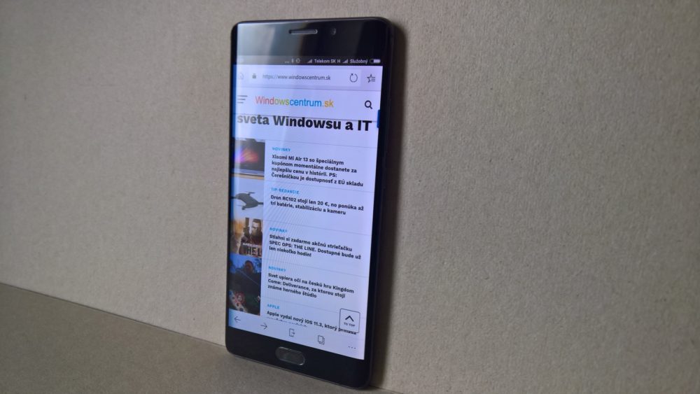 Xiaomi Mi Note 2 recenzia smartfonu