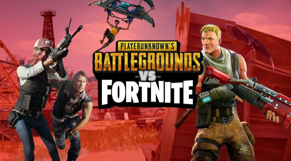 fortnite vs pubg