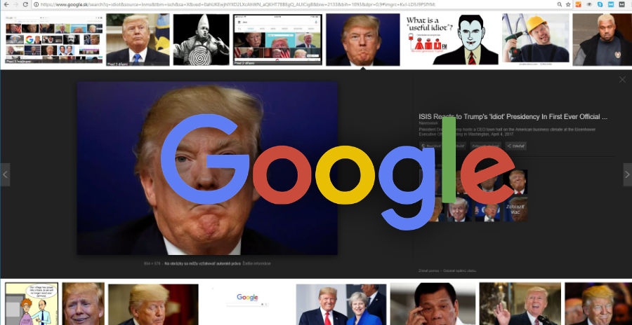 Donald Trump Idiot scandal