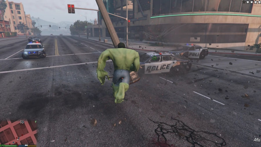 GTA V Hulk Mod