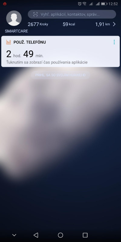 Huawei Honor 7X hlavna obrazovka