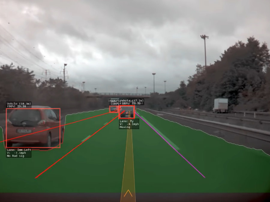 autonomny vozidlo tesla
