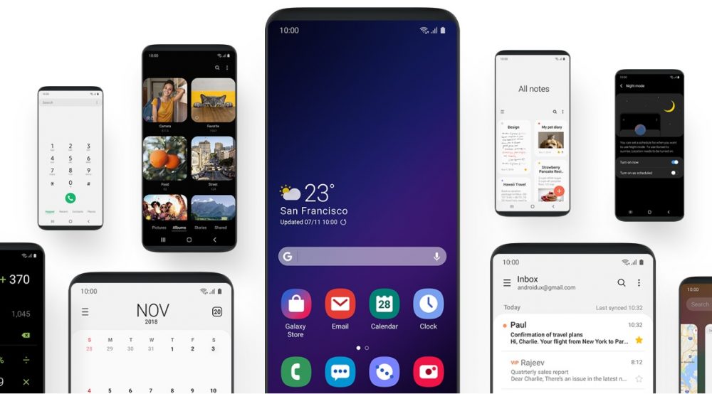 samsung one ui