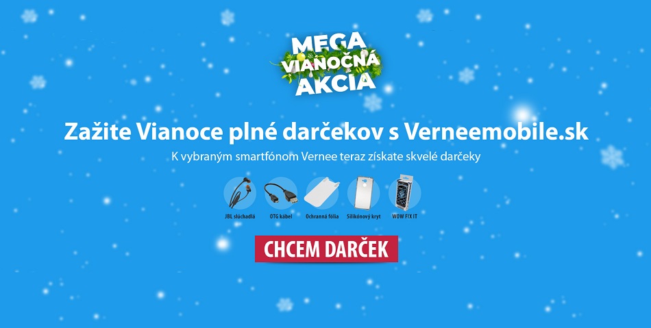 VerneeMobile vianoce
