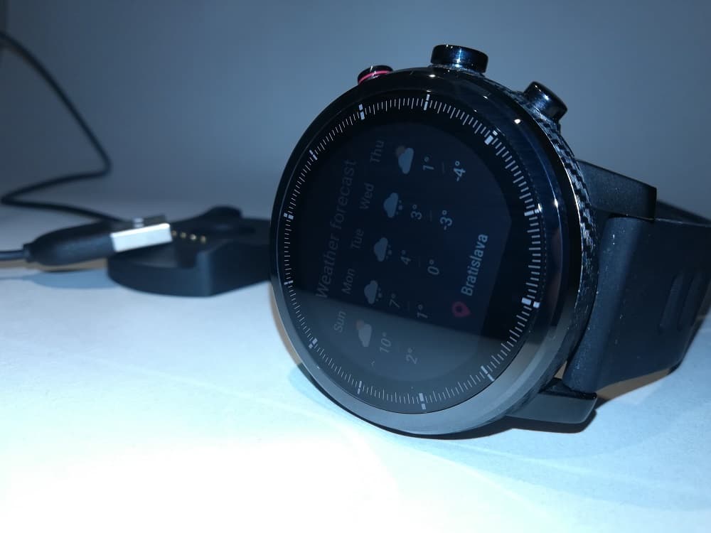 Xiaomi Amazfit Stratos 2 tlacidla