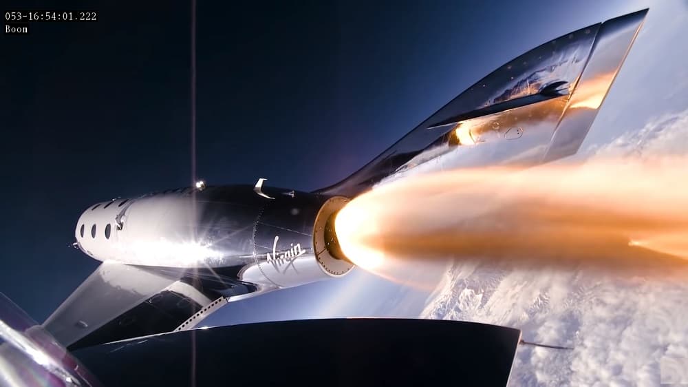 Virgin Galactic komercny let do vesmiru