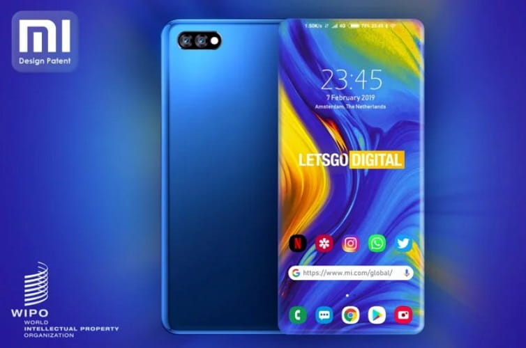 Xiaomi patent smartfon s diplejom po hranach_2