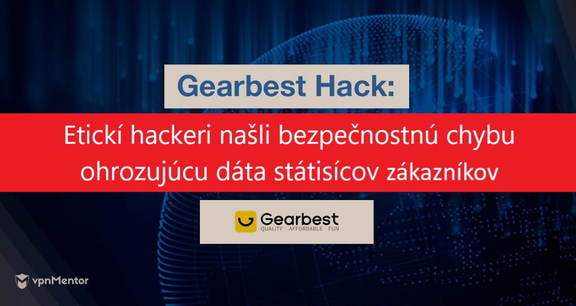 GearBest.com unik dat bezpecnostna chyba