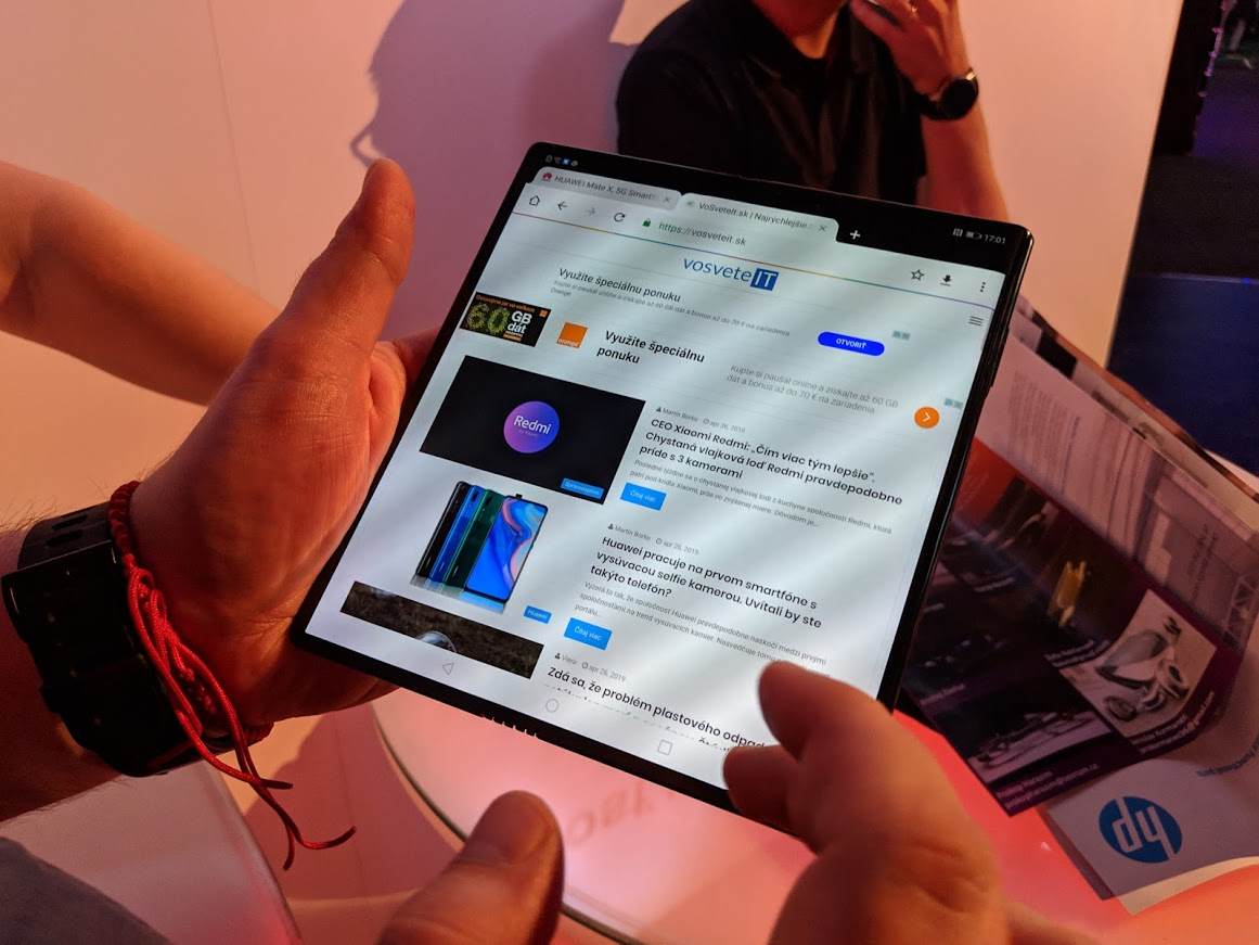 Huawei Mate X test