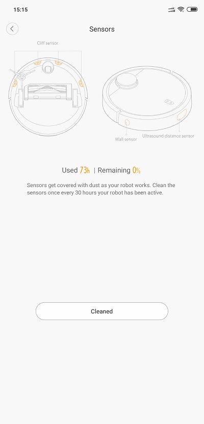 Roboticky vysavac Xiaomi Robot vacuum_aplikacia_2