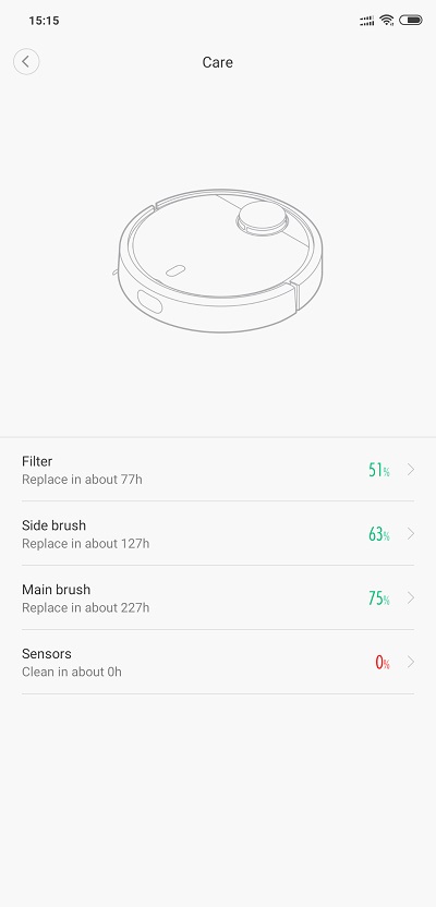 Roboticky vysavac Xiaomi Robot vacuum_aplikacia_3