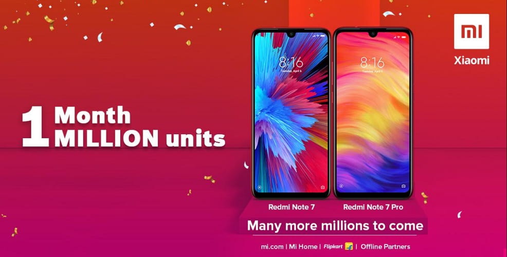 Xiaomi Redmi Note 7 viac ako 1 milion predanych kusov