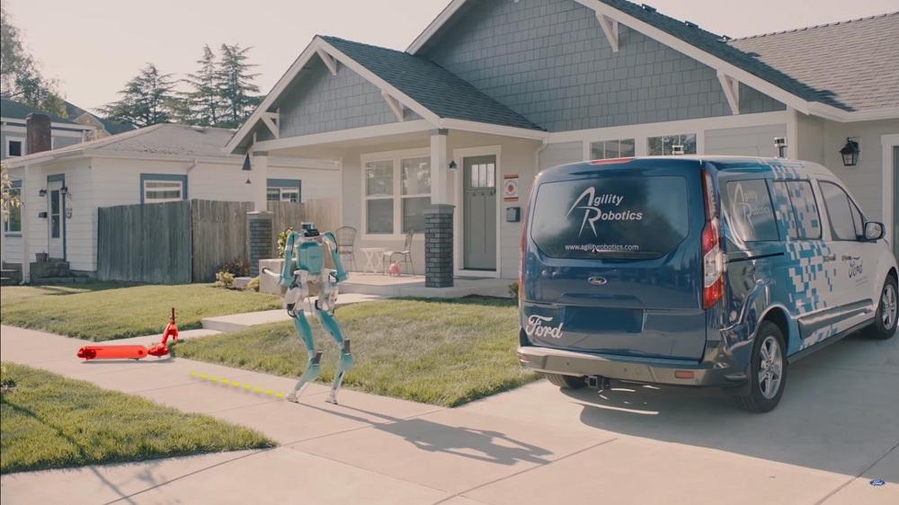Digit Ford autonomne auto ktore bude dorucovat baliky