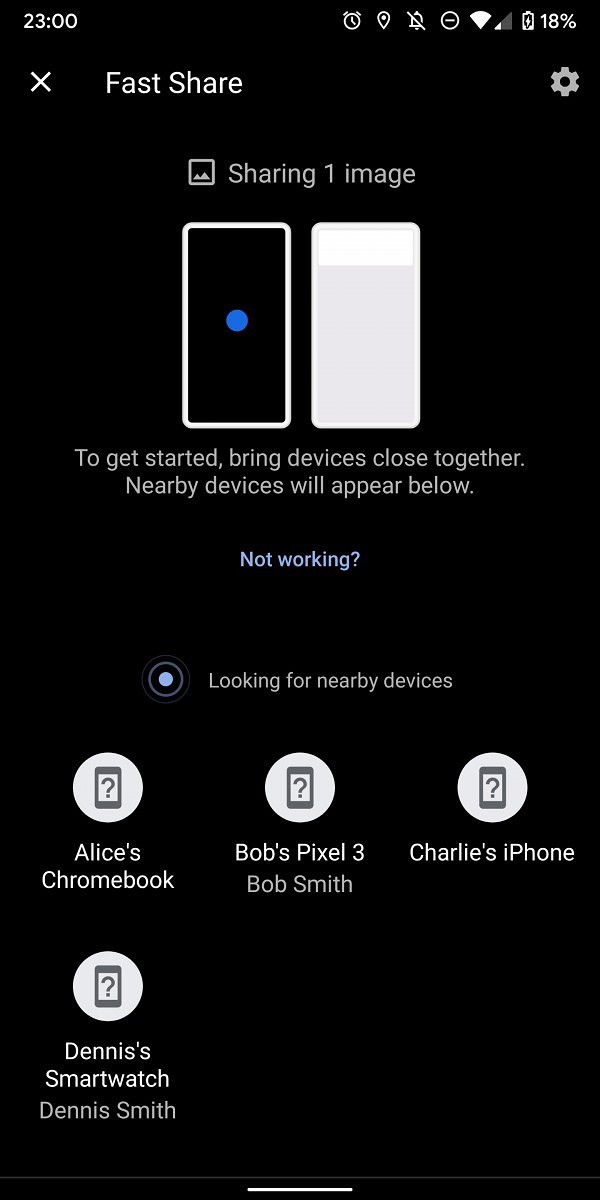 Fast-Share-for-Android-sharing-menu