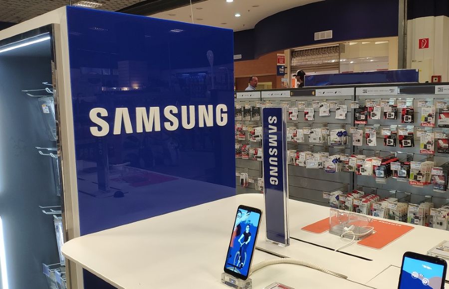 Samsung logo spolocnosti