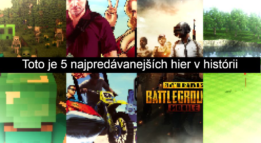 Toto je 5 najpredávanejších hier v histórii
