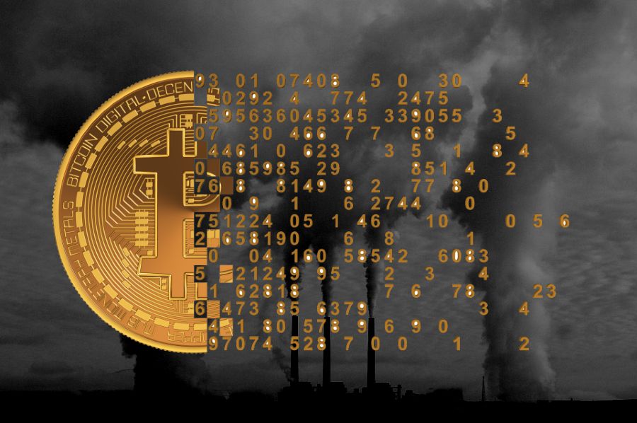 vplyv bytcoinu na emisie co2