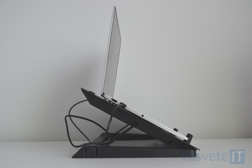 Genesis Oxid 550 recenzia_ nastavenie sklonu_1