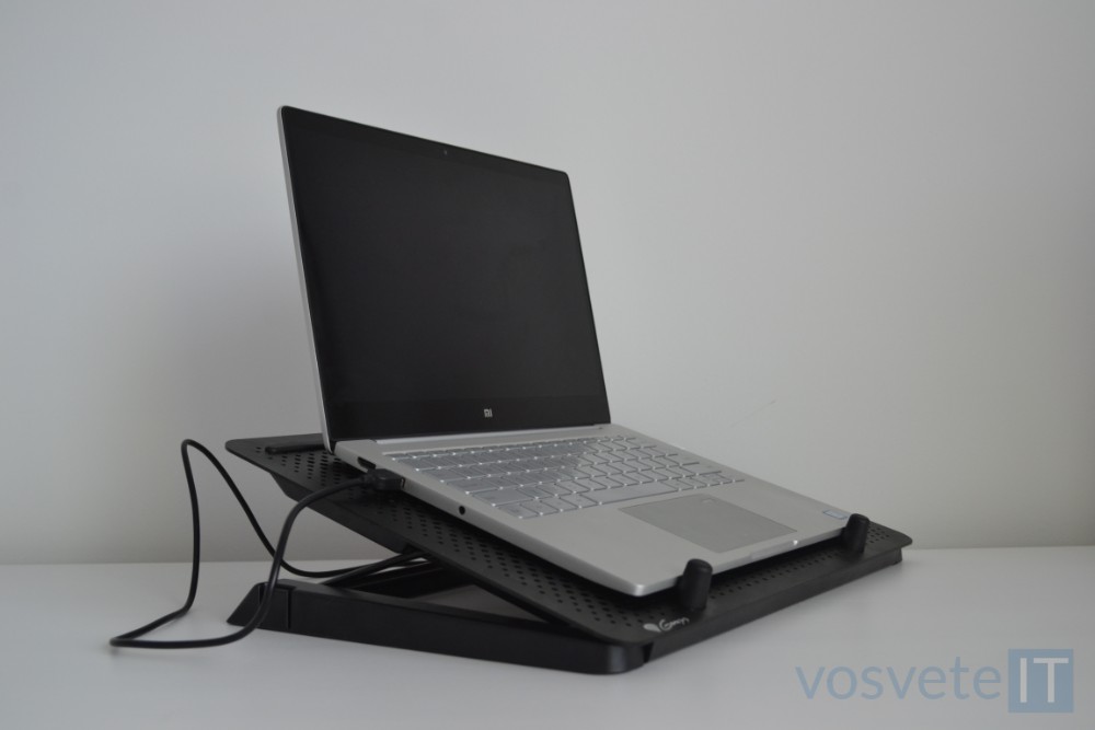 Genesis Oxid 550 recenzia_ nastavenie sklonu_3