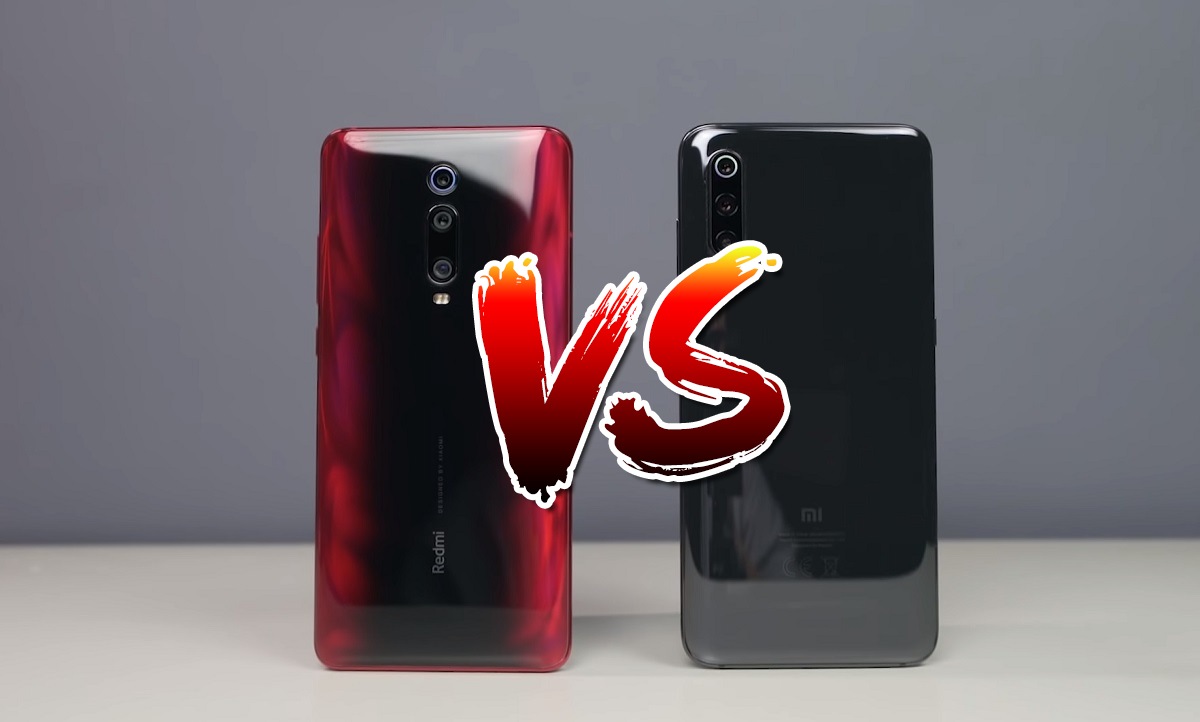 porovnanie mobilov Xiaomi Mi 9 vs Redmi K20 Pro