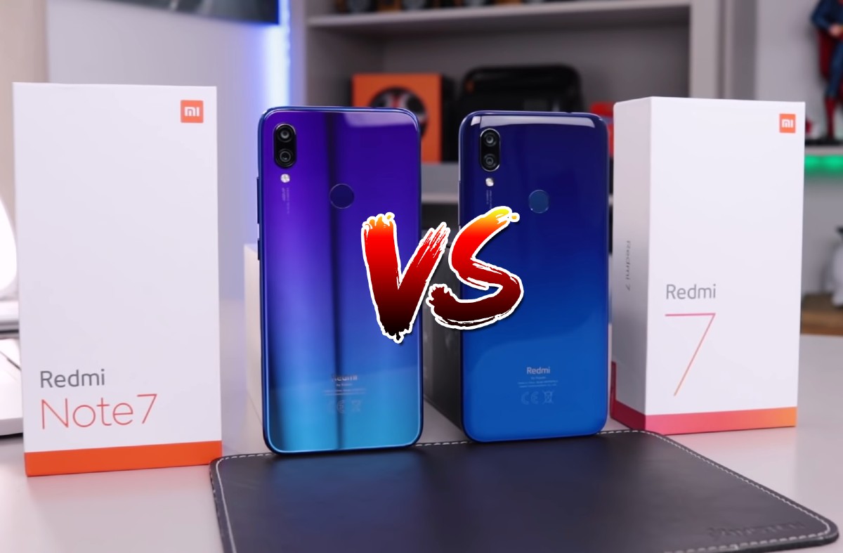 Redmi Note 7 vs Redmi 7