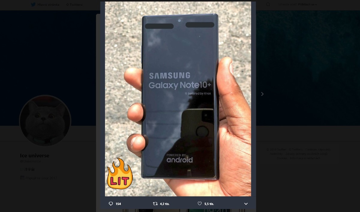 Samsung Galaxy Note 10+ realne fotografie