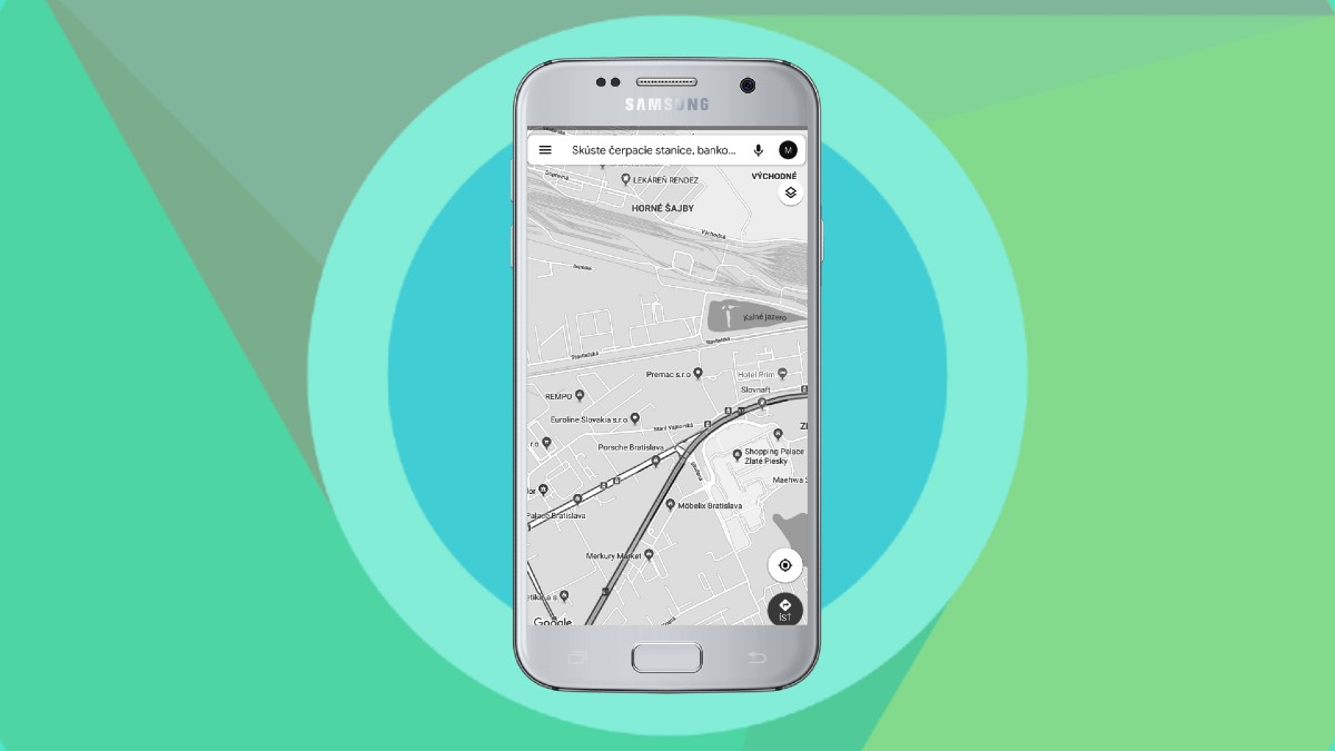 Google Maps Tmavy rezim