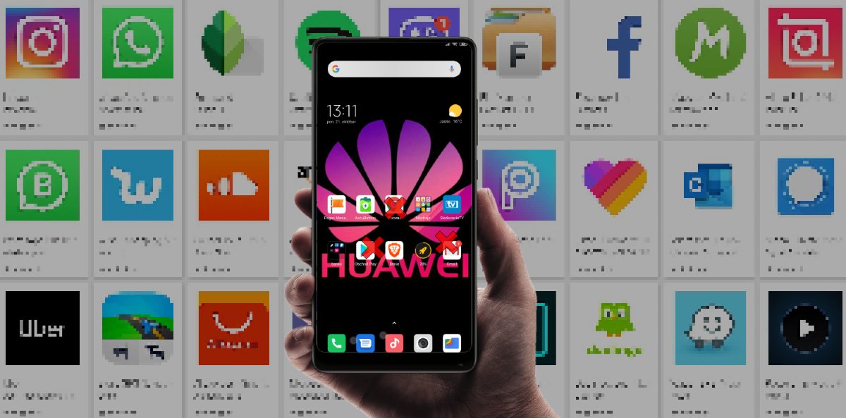 Huawei Google aplikacie
