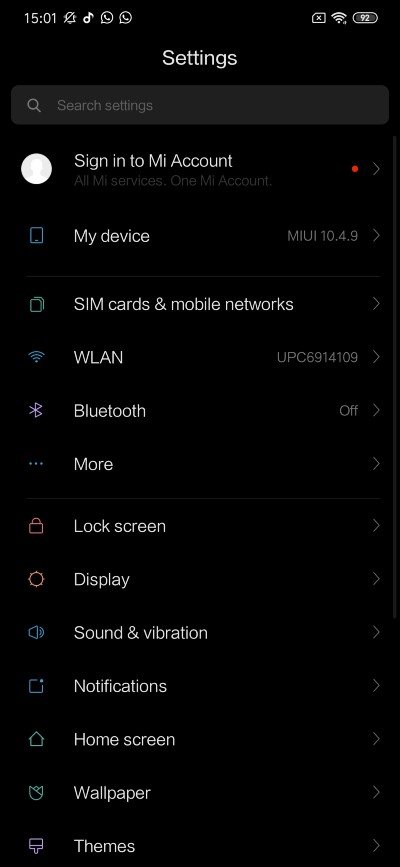 Redmi Note 8 Pro recenzia_rozhranie smartfonu_8