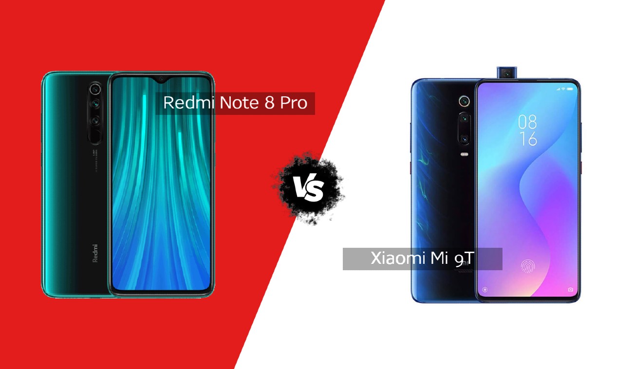Xiaomi Mi 9T vs Redmi Note 8 Pro