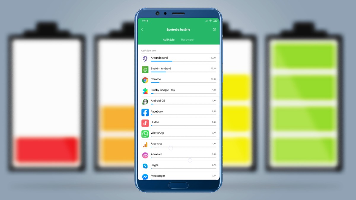 vybija sa vam rychlo bateria v android samrtfone