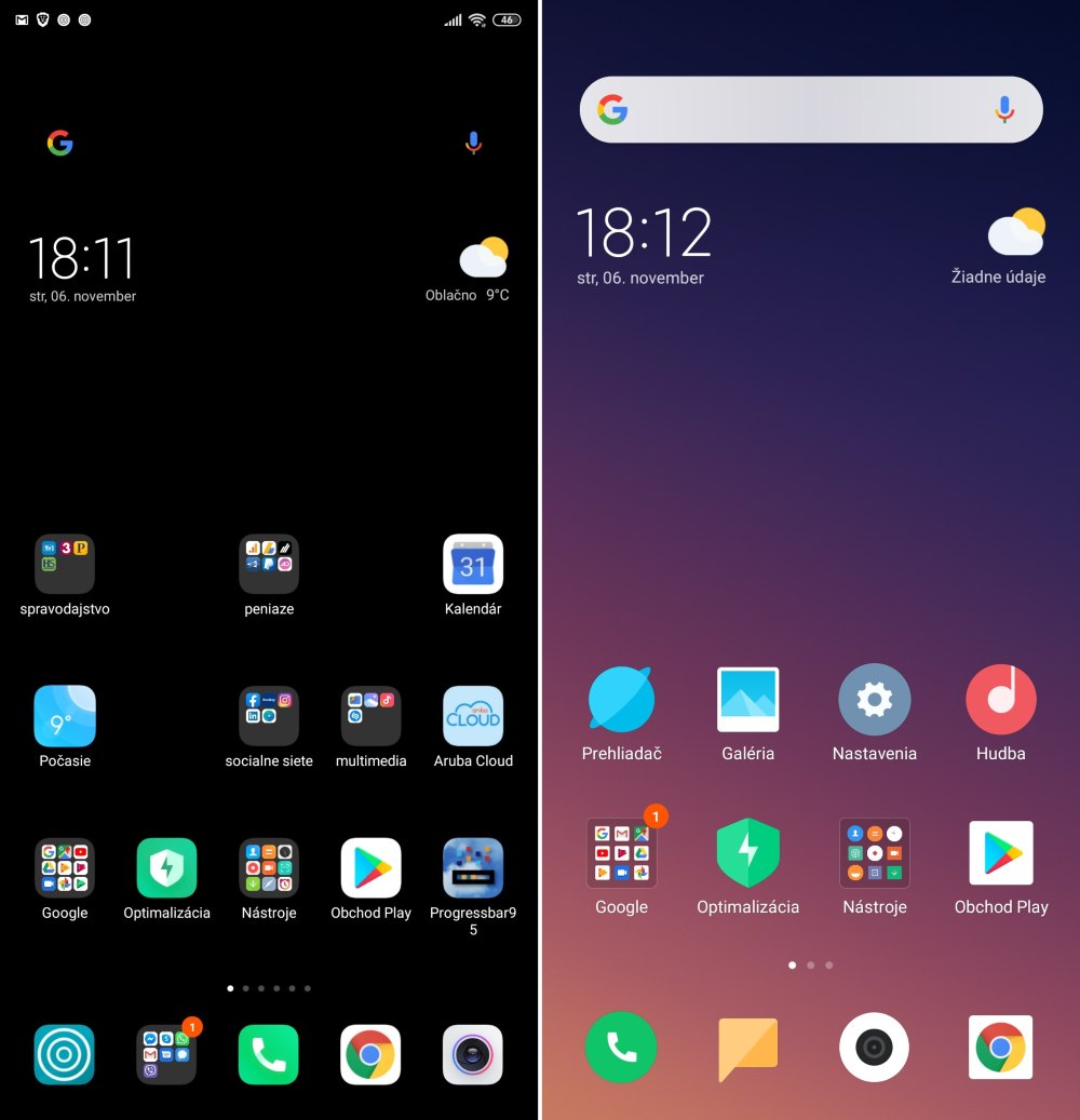 MIUI 11 vs MIUI 10_dizajnove zmeny_ikonky
