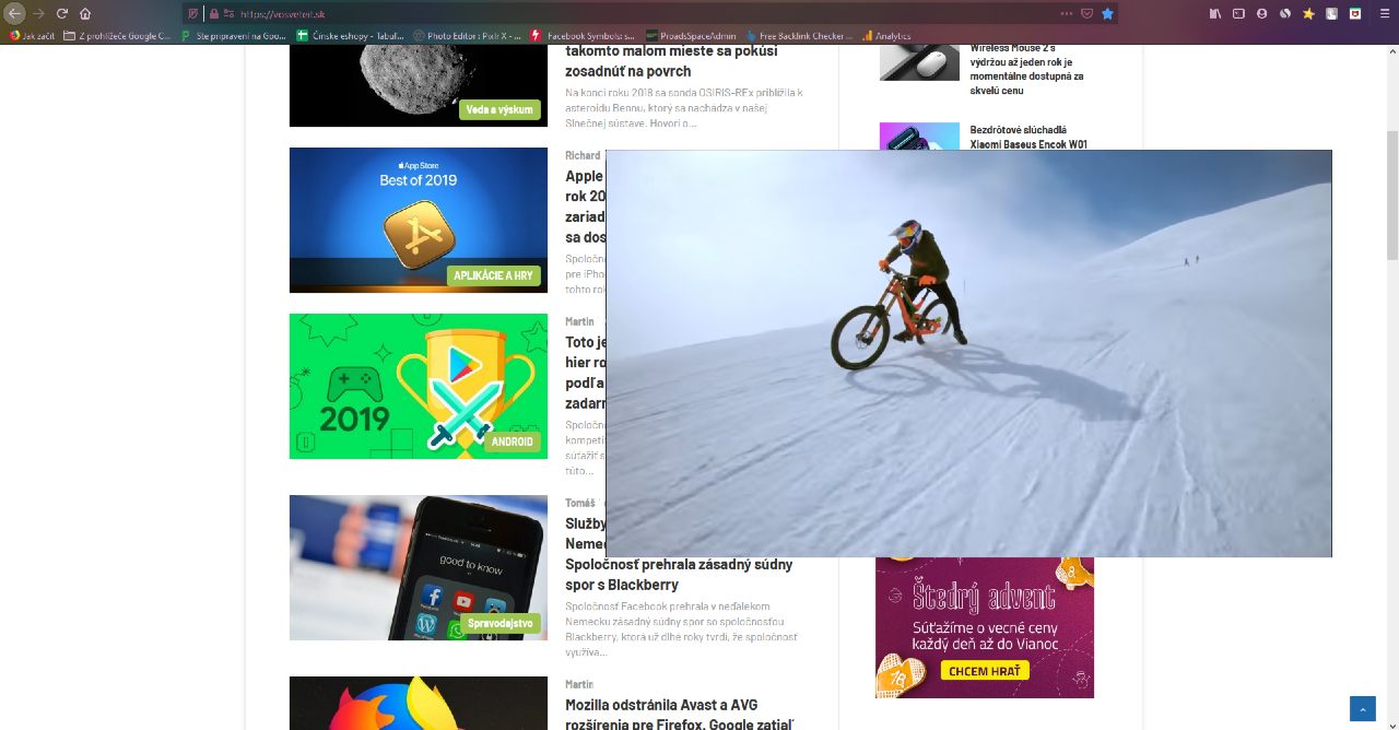 FireFox Obraz v obraze