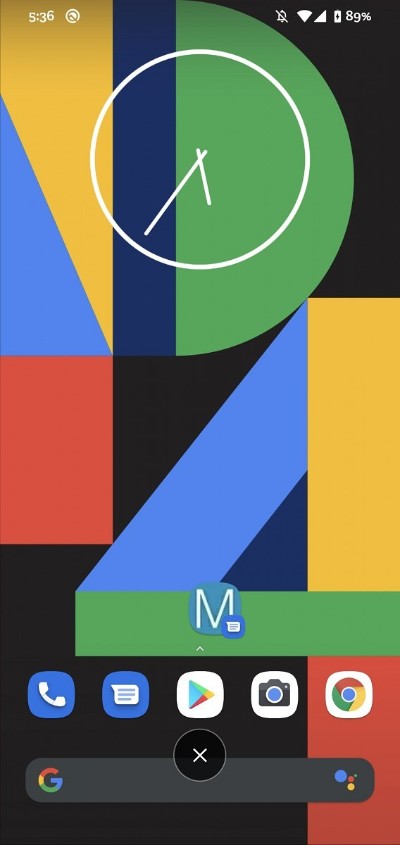 Google Spravy_notifikacie vo forme bubliny_rychla_odpoved_3