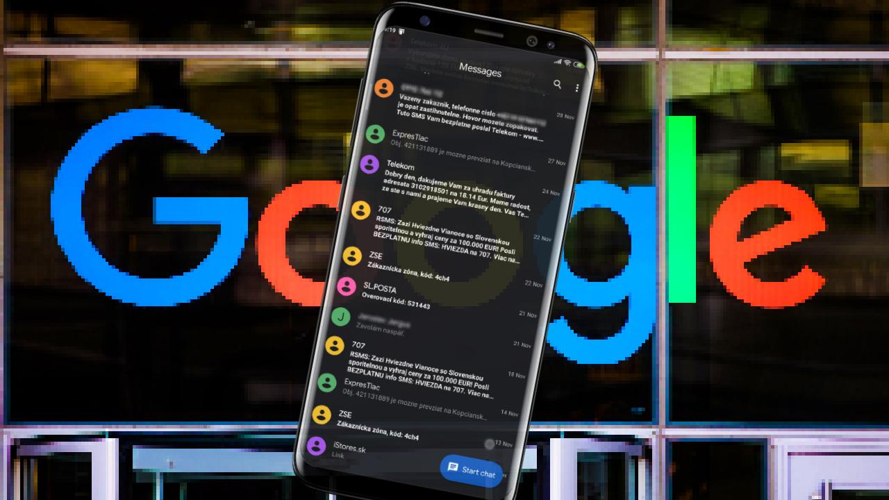 SMS Spravy_google