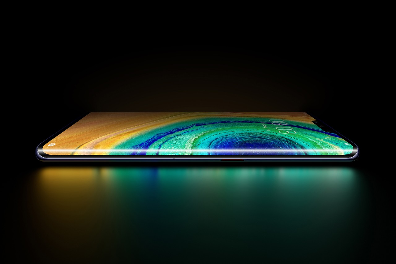 Huawei Mate 30 Pro zahnutie displeja