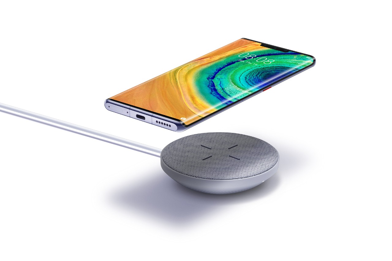 Mate 30 Pro bezdrotove nabijanie
