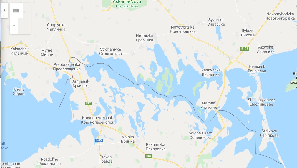 Rusko_hranica Krym_ukrajina_google_mapy_1