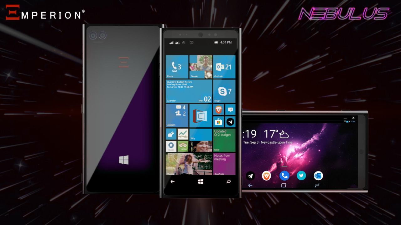 Windows 10 smartfon_Emperion Nebulus