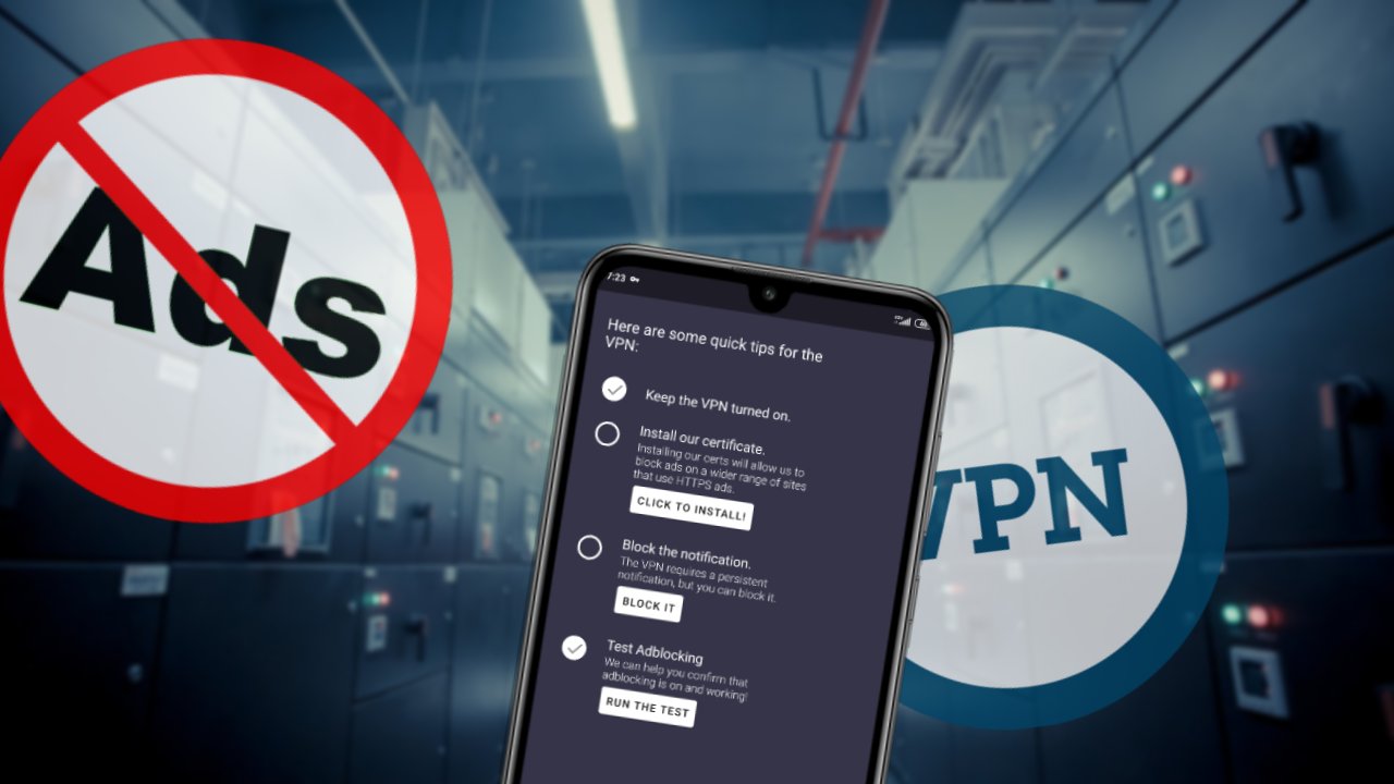 VPN a ADB sluzby zbierali data
