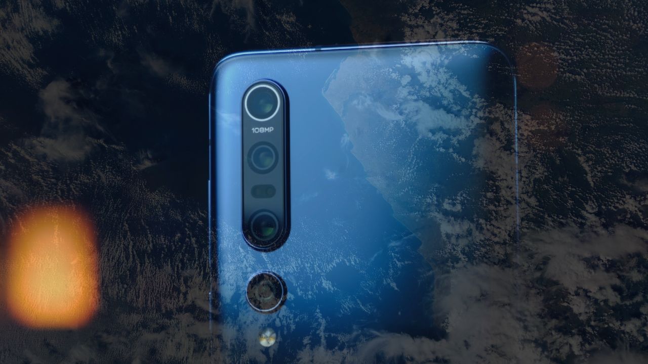 Xioami Mi 10 Pro fotografie z vesmiru