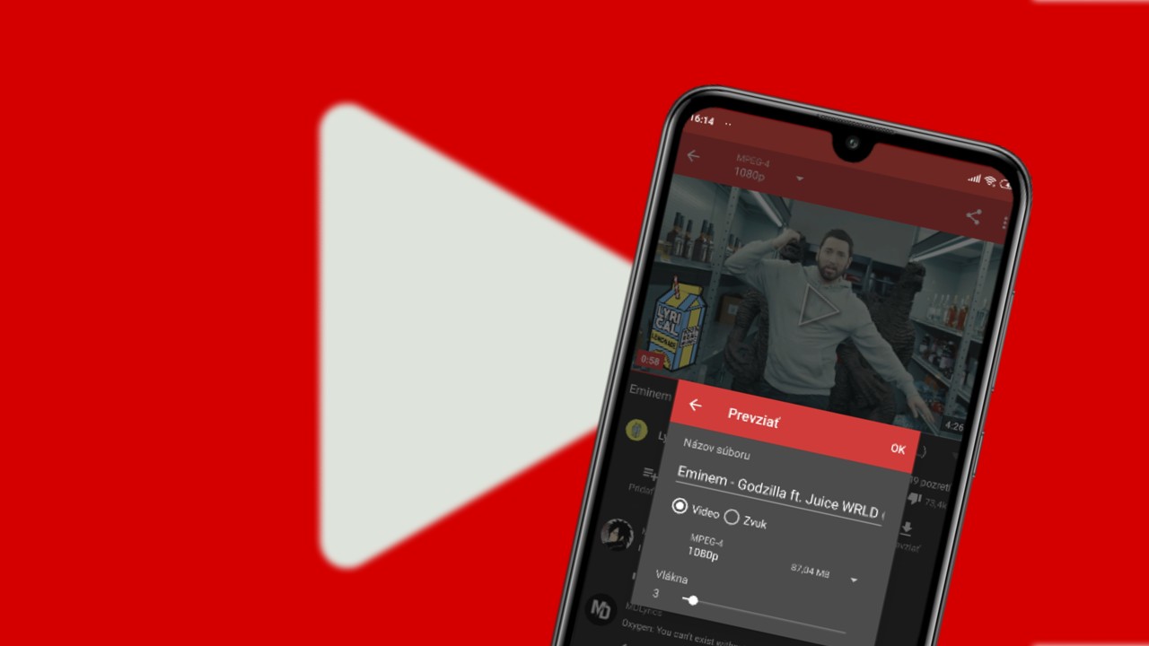 Ako stahovat videa z Youtube navod
