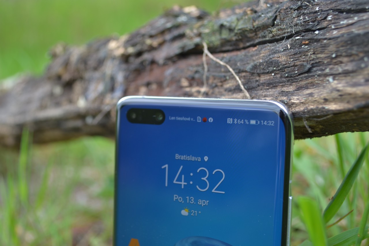 Huawei P40 Pro_detial predna selfie kamera a senzory