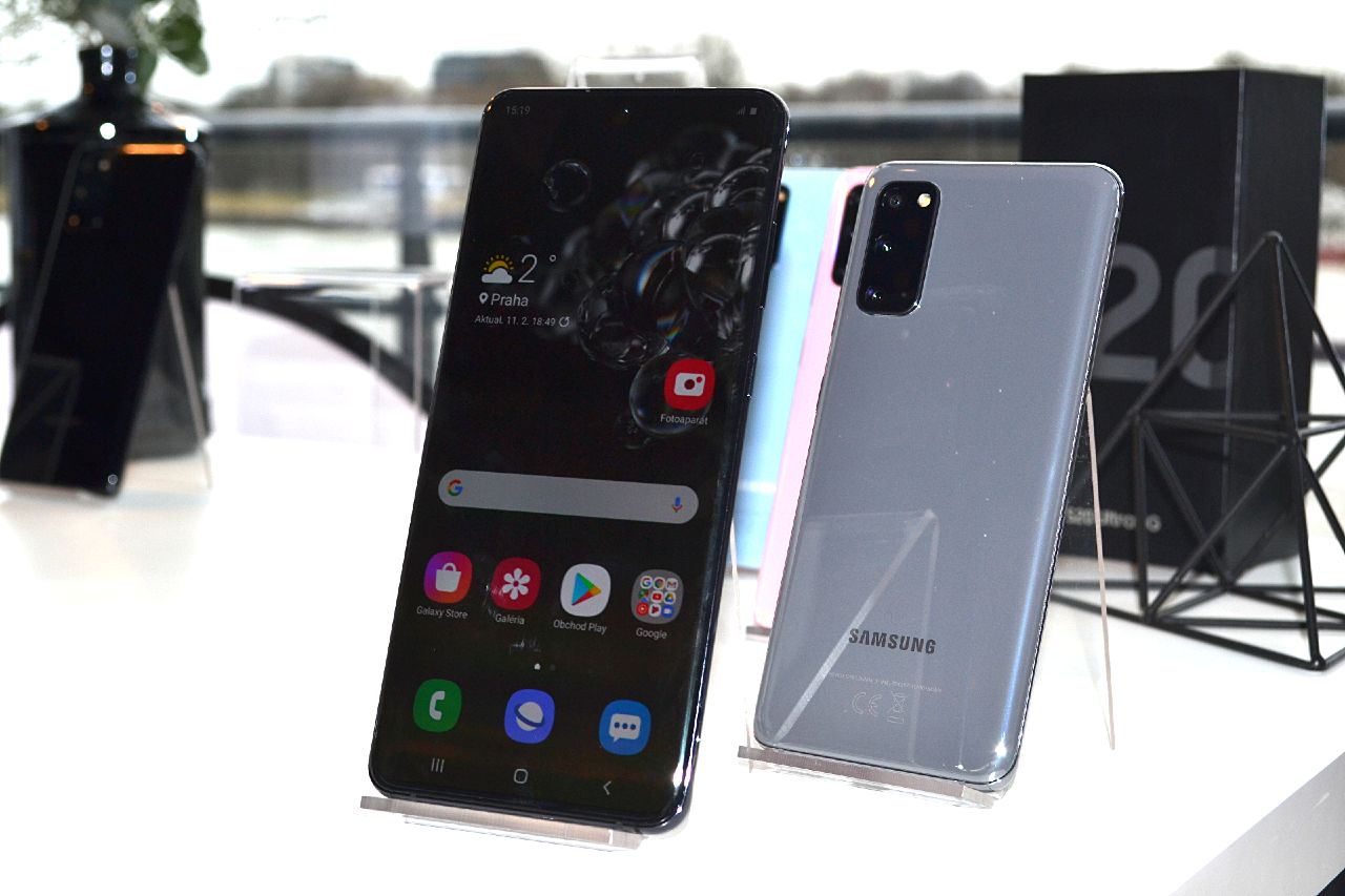 Samsung displej