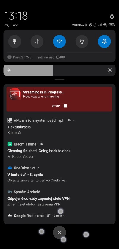 Streamovanie obsahu z mobilu_2