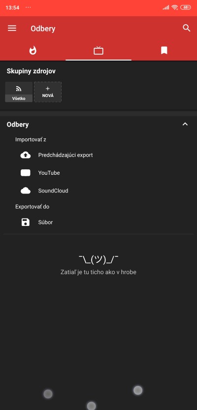 Youtube_New Pipe aplikacia_1