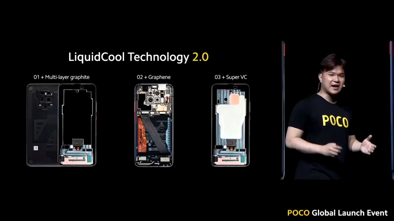 Poco F2 Pro_chladenie