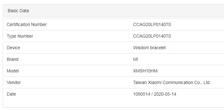 Xiaomi Mi Band 5 zakladne informacie