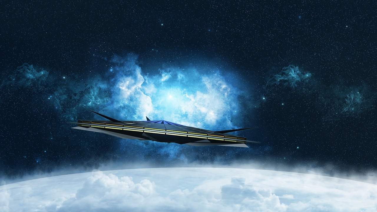 ufo vesmir