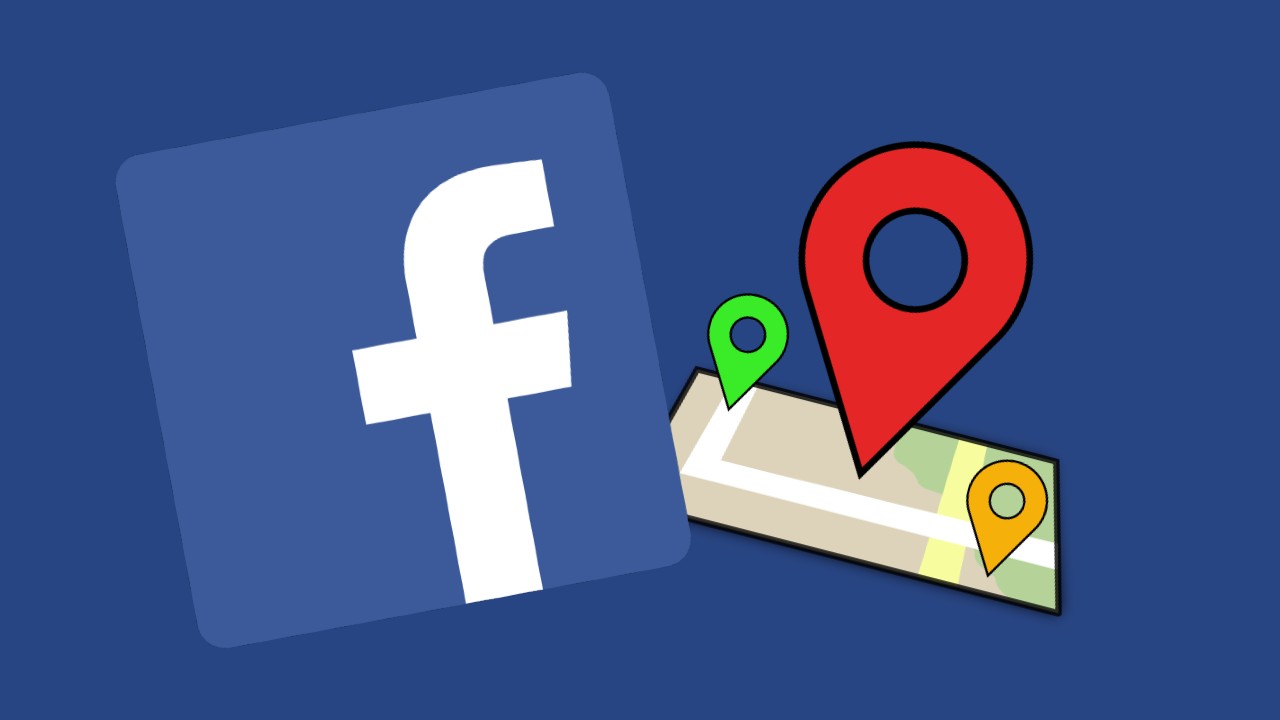 Facebook mapy